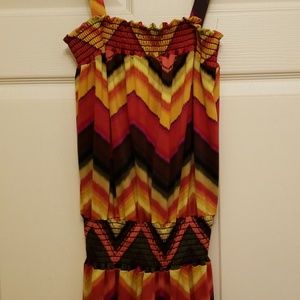sunny leigh maxi dress size small